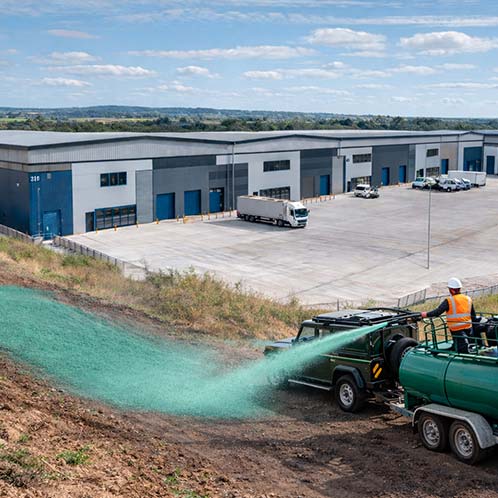 Commercial Hydroseeding
